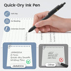 JIMMIDDA 16Pcs Black Gel Pens - Image 4