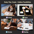 300 Count Index Cards 3 x 5 Inch Ruled White Index Cards, Flash Cards College - Image 7