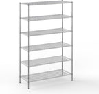 Regal Altair 24" Deep x 60" Wide x 96" Height Wire Shelving Kit | 6-Tier | NSF by Regal+Altair