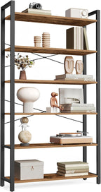 VASAGLE 6-Tier Bookshelf, Bookcase by VASAGLEbySONGMICSHOME