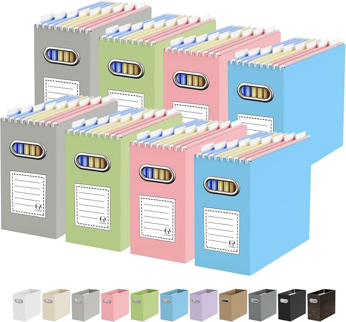 Oterri Cardboard File Organizer Box by Oterri