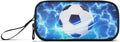 DVGMBXY Soccer Starry Sky Pencil Case Box by Unknown