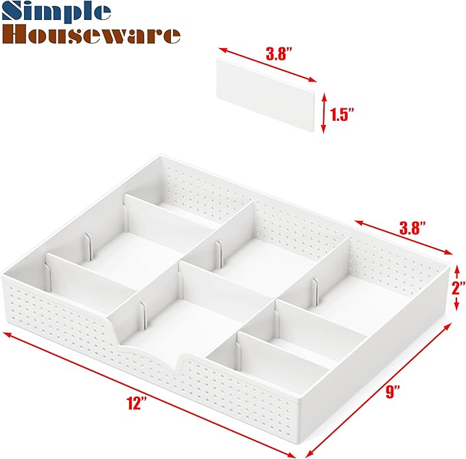 Simple Houseware Drawer Organizer Tray - Image 7