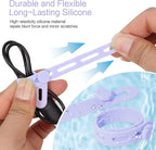 Donruby 24Pcs Silicone Cable Ties - Image 4