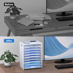 OUTWOLF 10 Tier Paper Organizer - Image 6