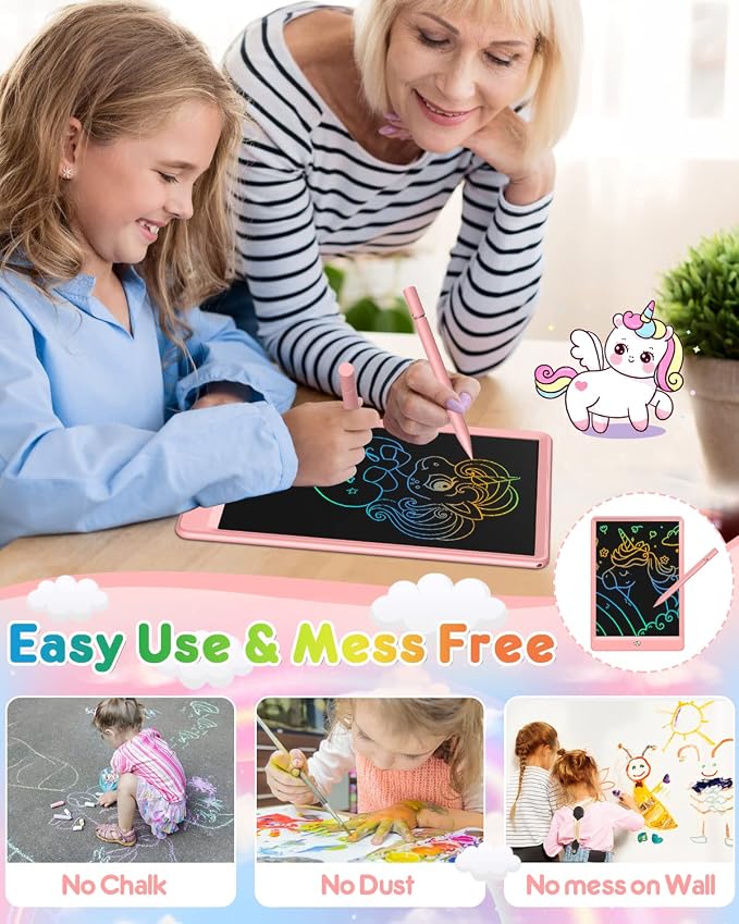 FLUESTON LCD Writing Tablet, Doodle Board Toys Gifts - Image 4