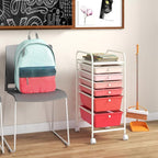 RELAX4LIFE 6-Drawer Rolling Storage Cart - Image 8