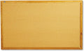 Quartet Cork Board, Bulletin Board, Oak Finish Frame by Quartet