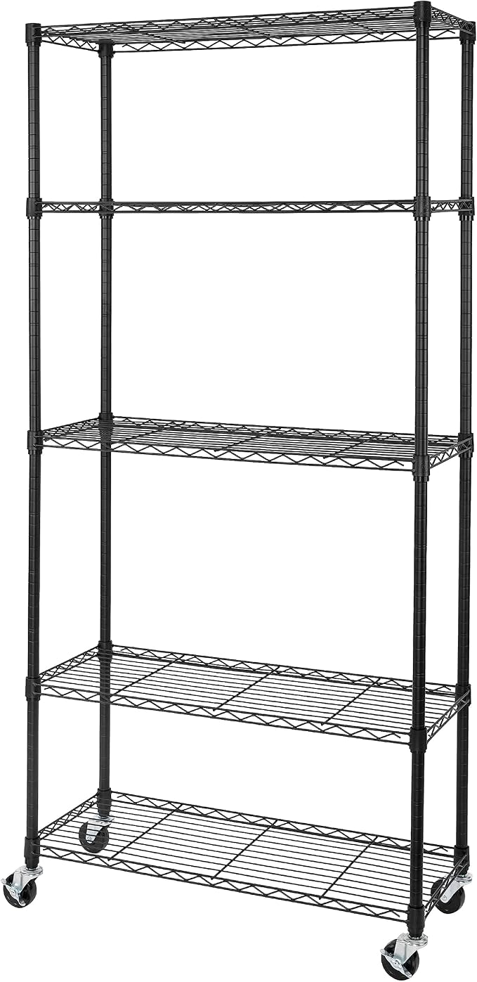 Seville Classics UltraDurable Heavy Duty NSF Solid Steel Wire Rack Storage Unit by SevilleClassics
