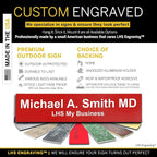 Custom Name Plate with Choice of Mounting - Image 2
