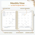 SUNEE 2026 Planner 8.5" x 11" – Dated Productivity Planner - Image 4