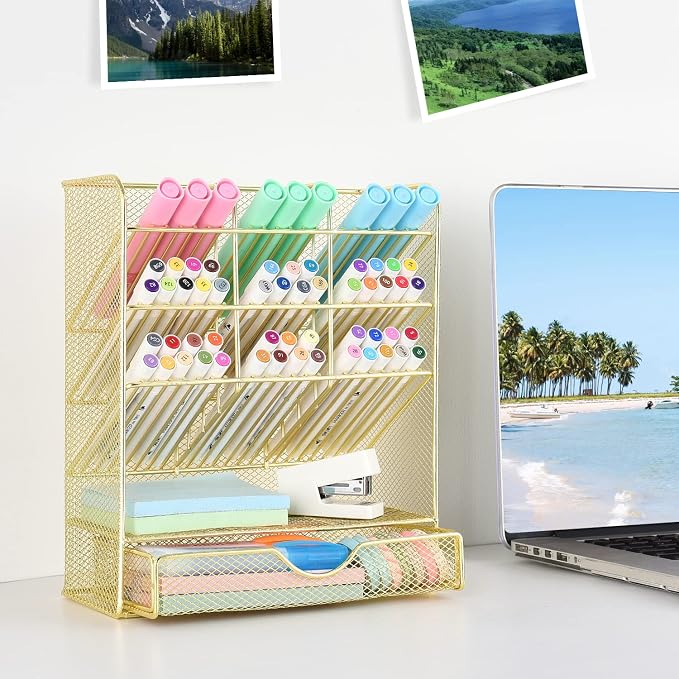 Spacrea Mesh Pen Organizer - Image 3