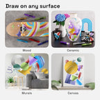ARTISTRO 8 Metallic Poster Markers - Image 5