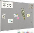 AMUSIGHT Double-Sided Large Cork Board by AMUSIGHT