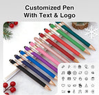 CRME Custom Engraved Ballpoint Pens Bulk Customized Metallic Printed Name Pens - Image 5
