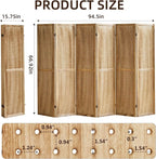 Aleesing 6 Panel Pegboard Display - Image 2