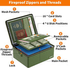 ENGPOW Fireproof Document Box, Hard Fireproof Box - Image 9