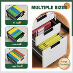 Letaya 3 Drawer Mobile File Cabinet - Image 8