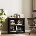 Bevfint Bookcase, Open Storage Book Cases/Shelves, Floor Standing Indoor - Image 3