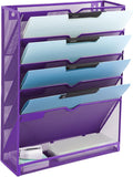 EASEPRES 6 Tier Mesh Hanging Wall File Organizer, Desk Vertical Mail Paper by EASEPRES