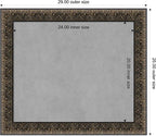 Amanti Art Black Framed Magnetic Board 25x29 Medium Vision Board - Image 4