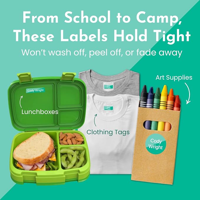 Name Bubbles - Basic Daycare Name Stickers - Image 7