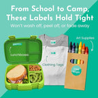 Name Bubbles - Basic Daycare Name Stickers - Image 7
