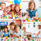 Moosia 120 Pack Animal Pencil Erasers - Image 8