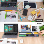 Varhomax Glass Desk Whiteboard - Image 4