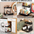 Henyol 2Packs Under Sink Organizer - Image 8
