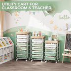 Rolling Storage Utility Cart - Image 7