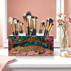 Exqcom Trendy Retro Leopard Pen Pencil Holder, Leopard Print Gifts - Image 5