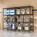 SINGAYE 4 Shelves Wire Storage Shelf 1400LBS Heavy Duty Storage Shelving Unit - Image 7