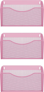EasyPAG Single Pocket Wall File Organizer, Mesh Hanging File Folder Organizer - Image 2