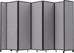 Versare Room Divider 360 Portable Wall Partition | Folding Panels | Large by VERSARE