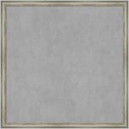 Amanti Art Silver Framed Magnetic Board 26x26 Medium Vision Board by AmantiArt