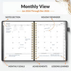 SUNEE 2026 Planner 8.5" x 11" – Dated Productivity Planner - Image 4