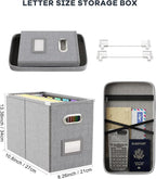 Oterri Hanging Filing File Box - Image 2