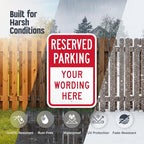 SmartSign Custom Reserved Parking Sign - Image 3