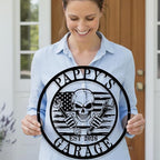 Personalized Garage Metal Sign - Image 3