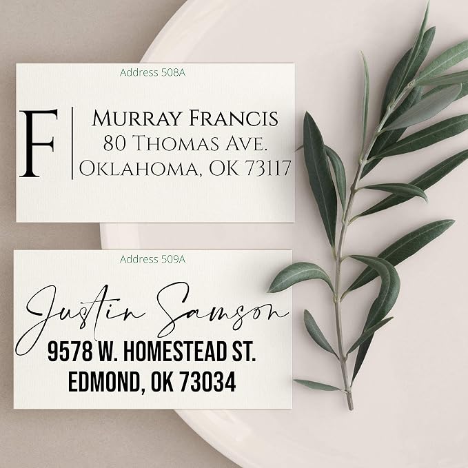 Custom Return Address Stamp - Image 4