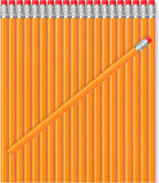 TecUnite 600 Pcs HB #2 Unsharpened Pencils bulk by TecUnite
