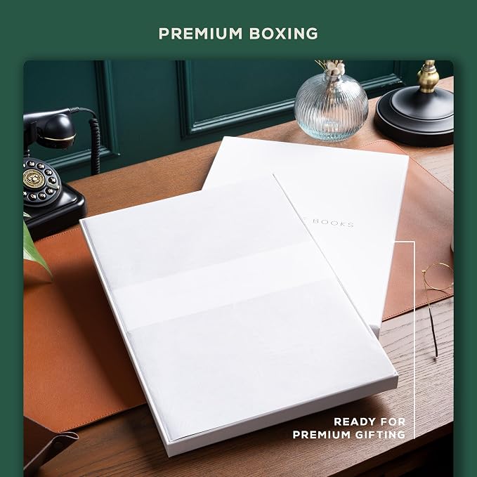 Beechmore Books A3 Sketchbook – 11.7x16.5 Premium Vegan Leather Bound Large - Image 3