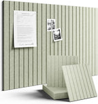 Fluxynara Large Felt Bulletin Board 36" x 24" Cork Board Alternative-6 Pack by FLUXYNARA