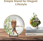 12 Pack 6"Plate Stands for Display, Metal Plate Holders Display Stands Can Be - Image 6