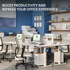 FLEXISPOT One-Piece Electric Standing Desk, 48 x 24 Inches Adjustable Desk - Image 4
