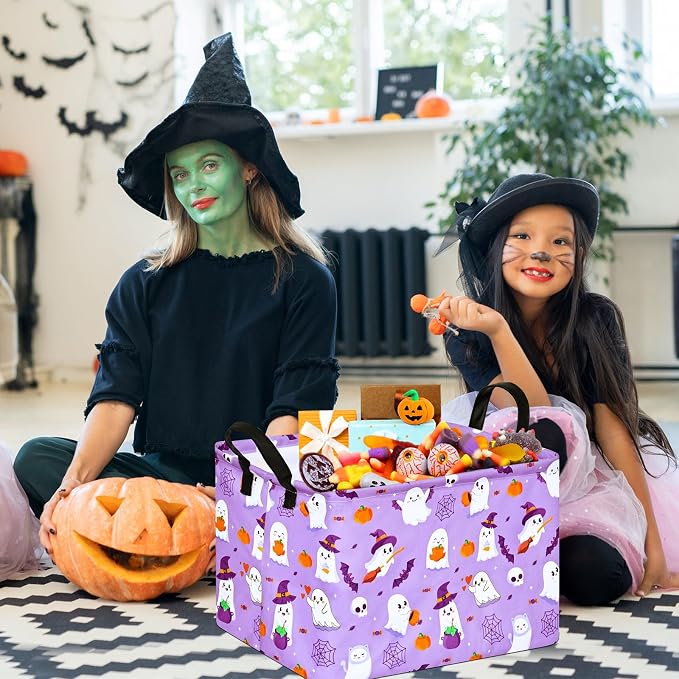 FUULOXE Halloween Empty Storage Basket - Image 2