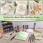 5x7.5 Inch Spiral Watercolor Paper Pad - Image 6