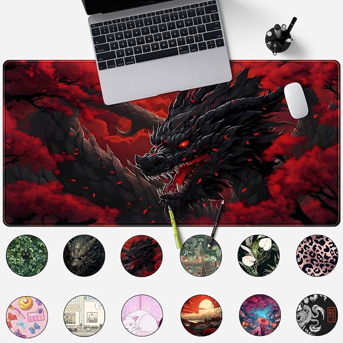 Huge Dragon Large Mouse Pad - Image 2