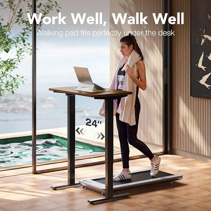 HUANUO 63 x 28 inch Electric Standing Desk Adjustable Height, 4 Memory Height - Image 7